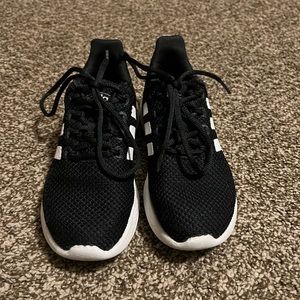 Adidas black and white
